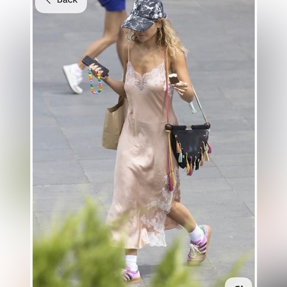 Vintage Mint Green Lace Night Dress - Picture 8 of 10